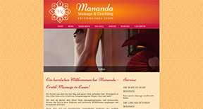 Neue Webseite für Mananda