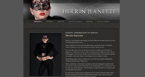 Herrin Jeanette jetzt mit eigener HP