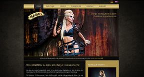 Neue Webseite für Boutique Highlights Neue Webseite für Boutique Highlights