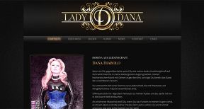 Lady Dana, jetzt mit eigener Webseite
